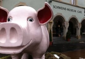 World's largest pig museum in Stuttgart, Germany