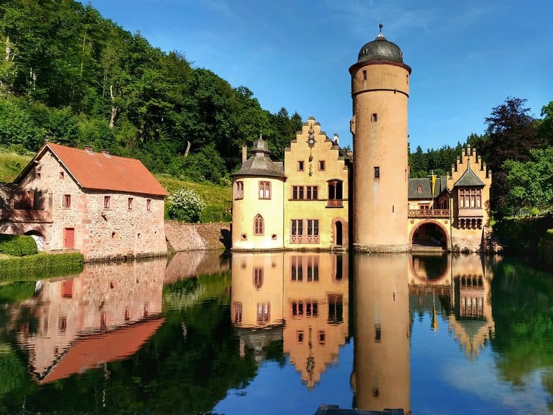 Mespelbrunn Water Castle - best castles in germany 