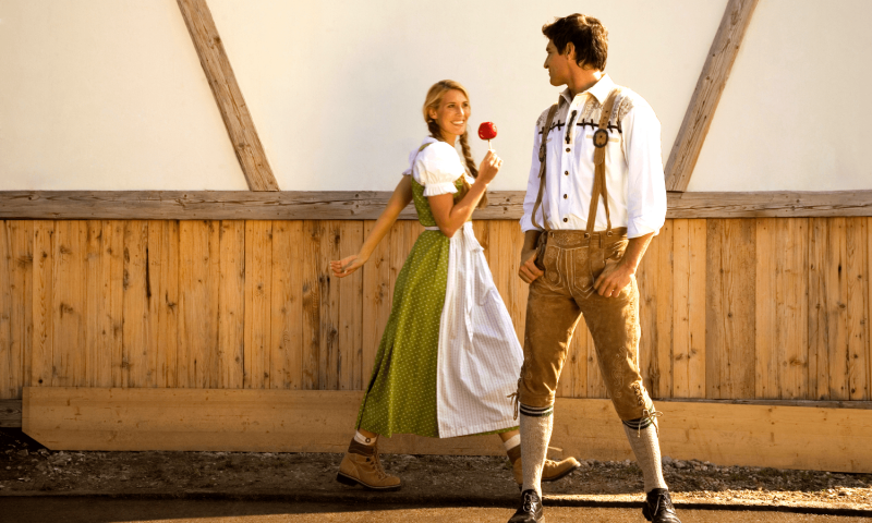 Traditional Clothing on German Beer Festivals